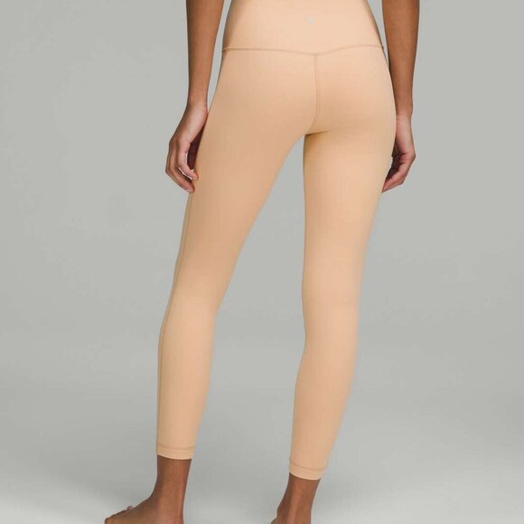 Lululemon Align High Rise Pant 25" Beige Size 4 Athletic - Picture 4 of 7